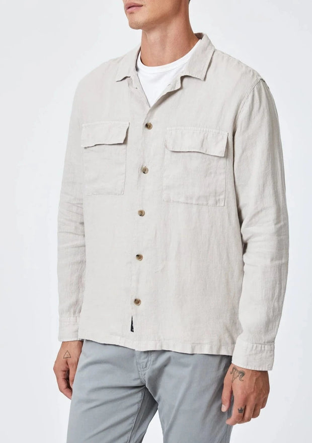 2 Pocket Linen Shirt - Bill Hallman- Inman Park