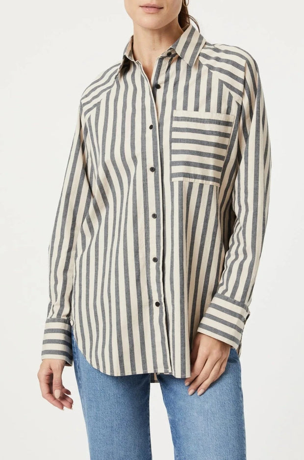 Button-Down Long Sleeve Shirt Oversized - Bill Hallman- Inman Park