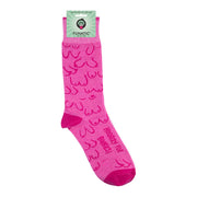 Funatic - Hooray For Boobies Breast Cancer Socks - Bill Hallman- Inman Park