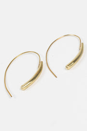 Golden Hook Earrings - Bill Hallman- Inman Park