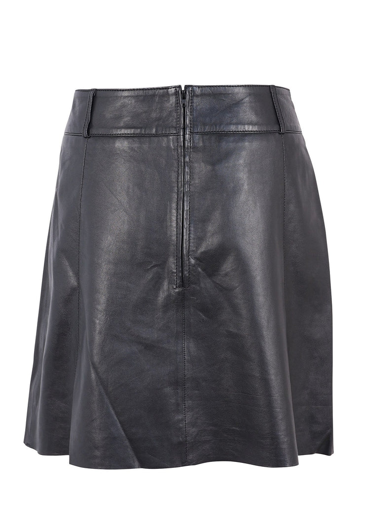 Leather A line Skirt - Bill Hallman- Inman Park