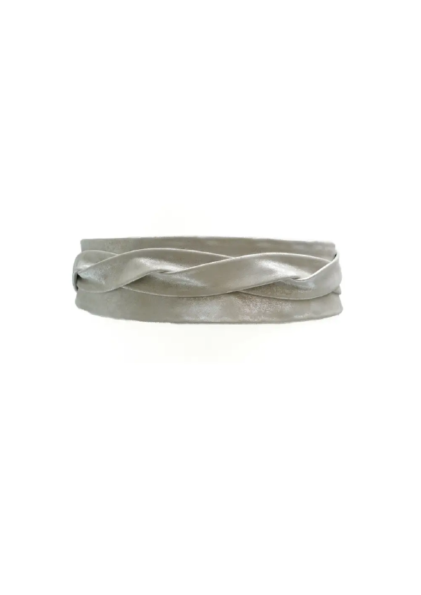 Wrap - Silver Shimmer - OS - Belt - Bill Hallman- Inman Park