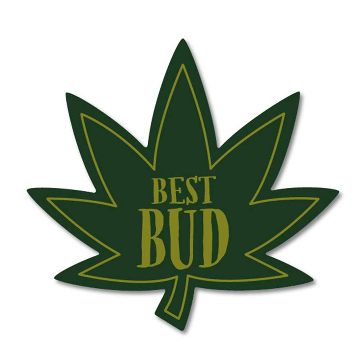 Funatic - Best Buds Weed 420 Marijuana Sticker: Bagged - Bill Hallman- Inman Park