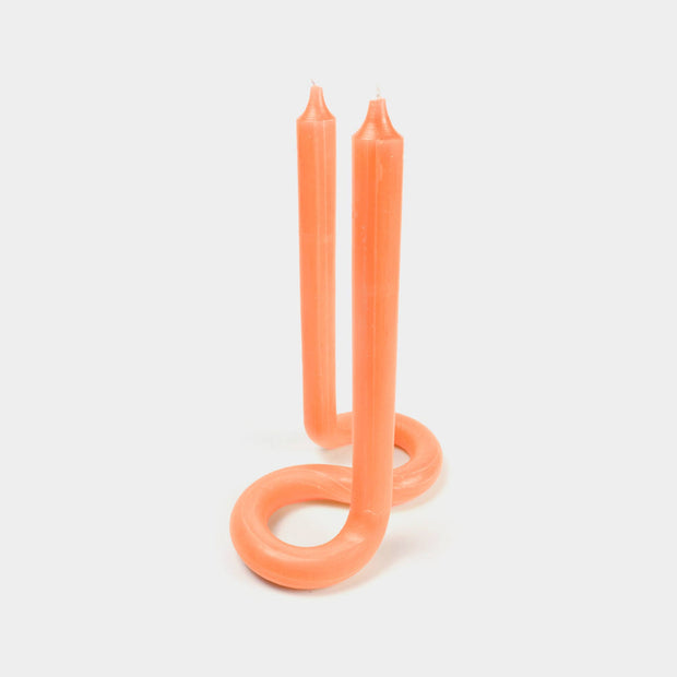 54 Celsius - Twist Candle Sticks by Lex Pott - Orange - Bill Hallman- Inman Park