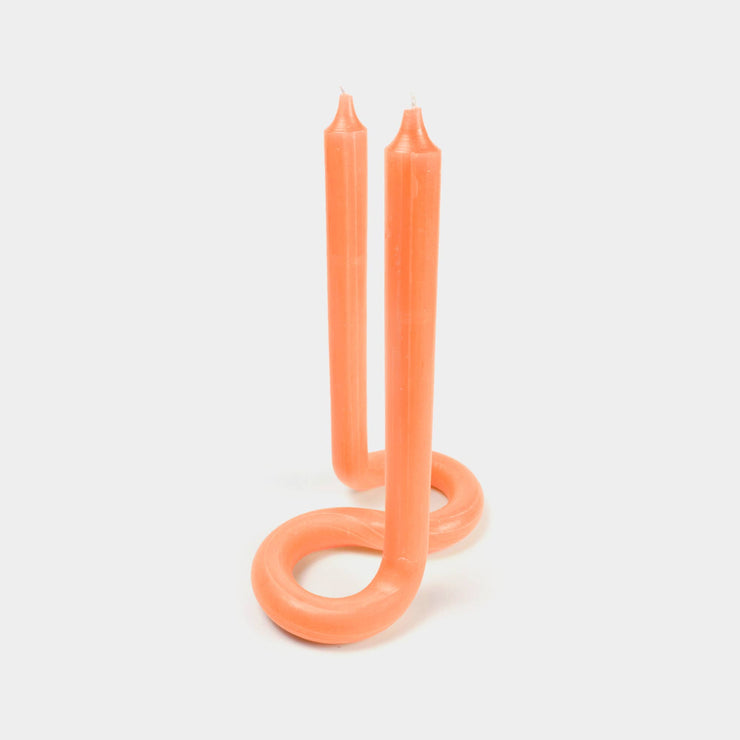 54 Celsius - Twist Candle Sticks by Lex Pott - Orange - Bill Hallman- Inman Park