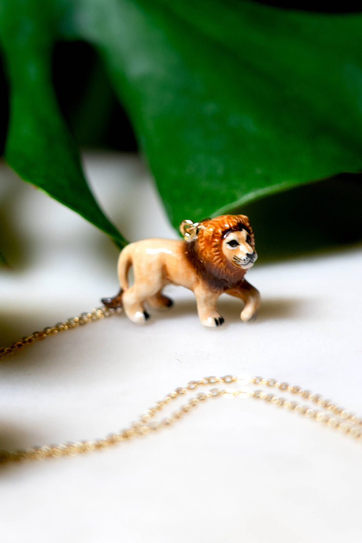 Tiny Lion's Den Necklace - Bill Hallman- Inman Park